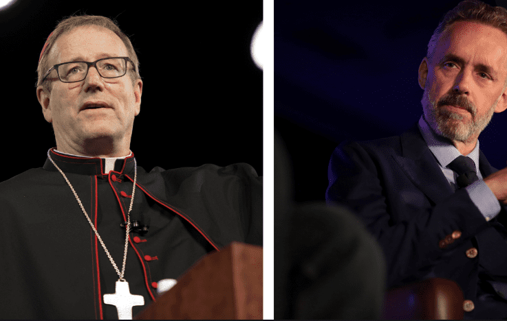 Bishop Barron meets Jordan Peterson