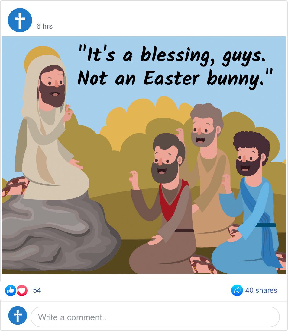 It’s a blessing, guys It’s a blessing, guys